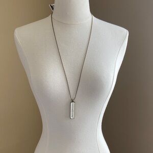 NWT Faith Based  Pendant Necklace - Faith Over Fear‎